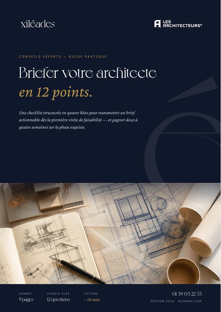 Briefer un architecte : la checklist en 12 points