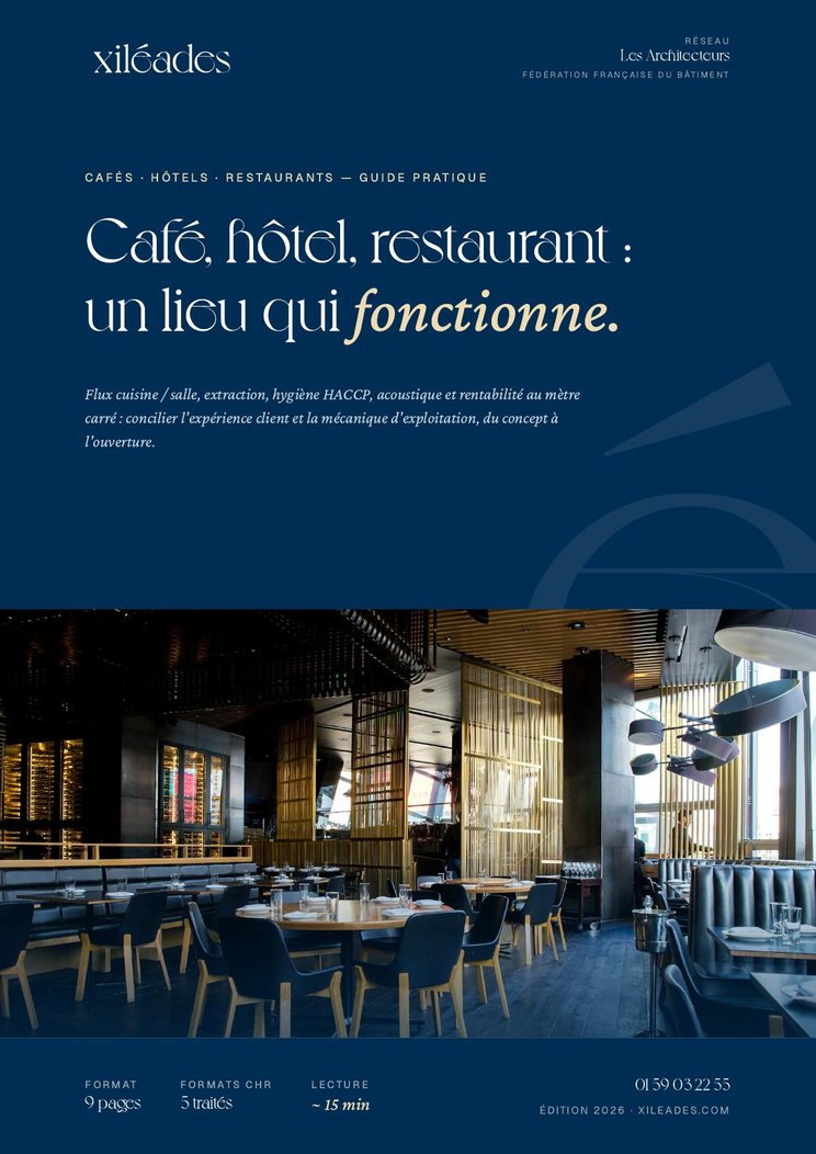 Concevoir un café, un hôtel ou un restaurant qui fonctionne