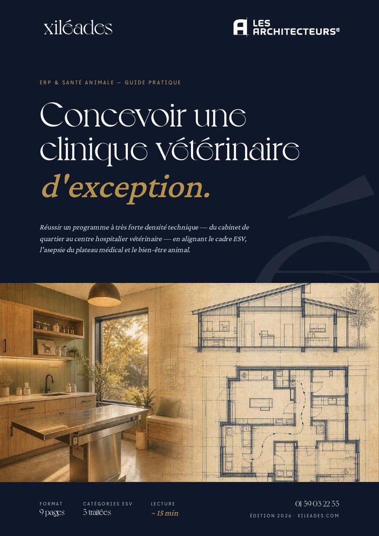 Concevoir une clinique vétérinaire d'exception